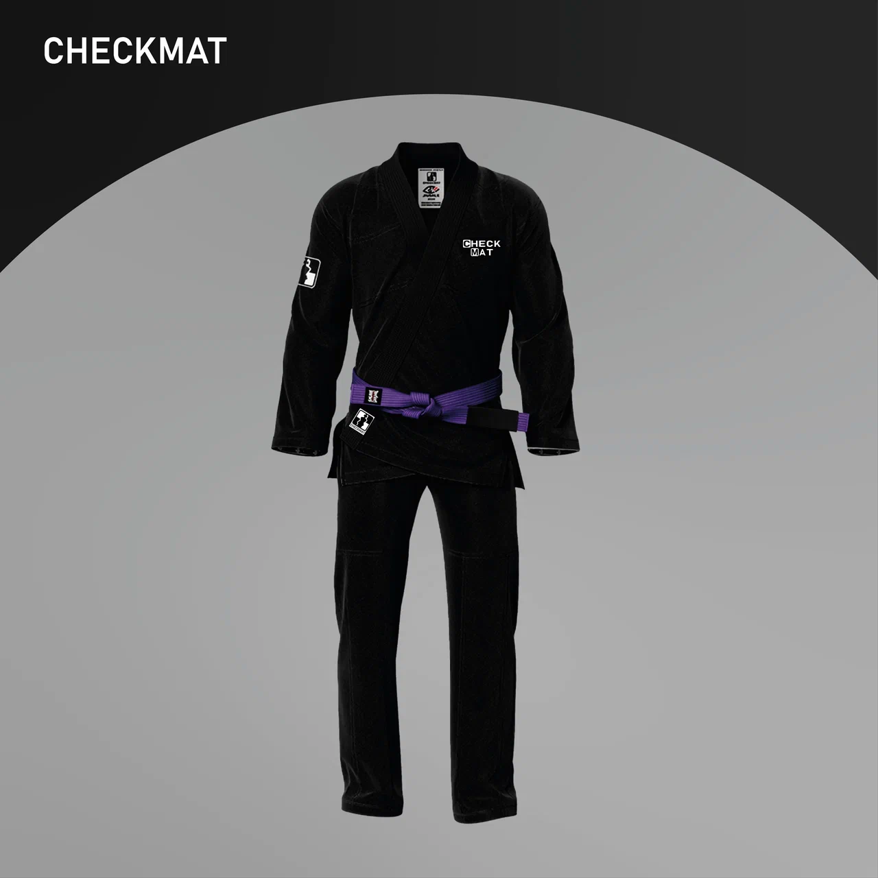 Кимоно для BJJ взрослое черное