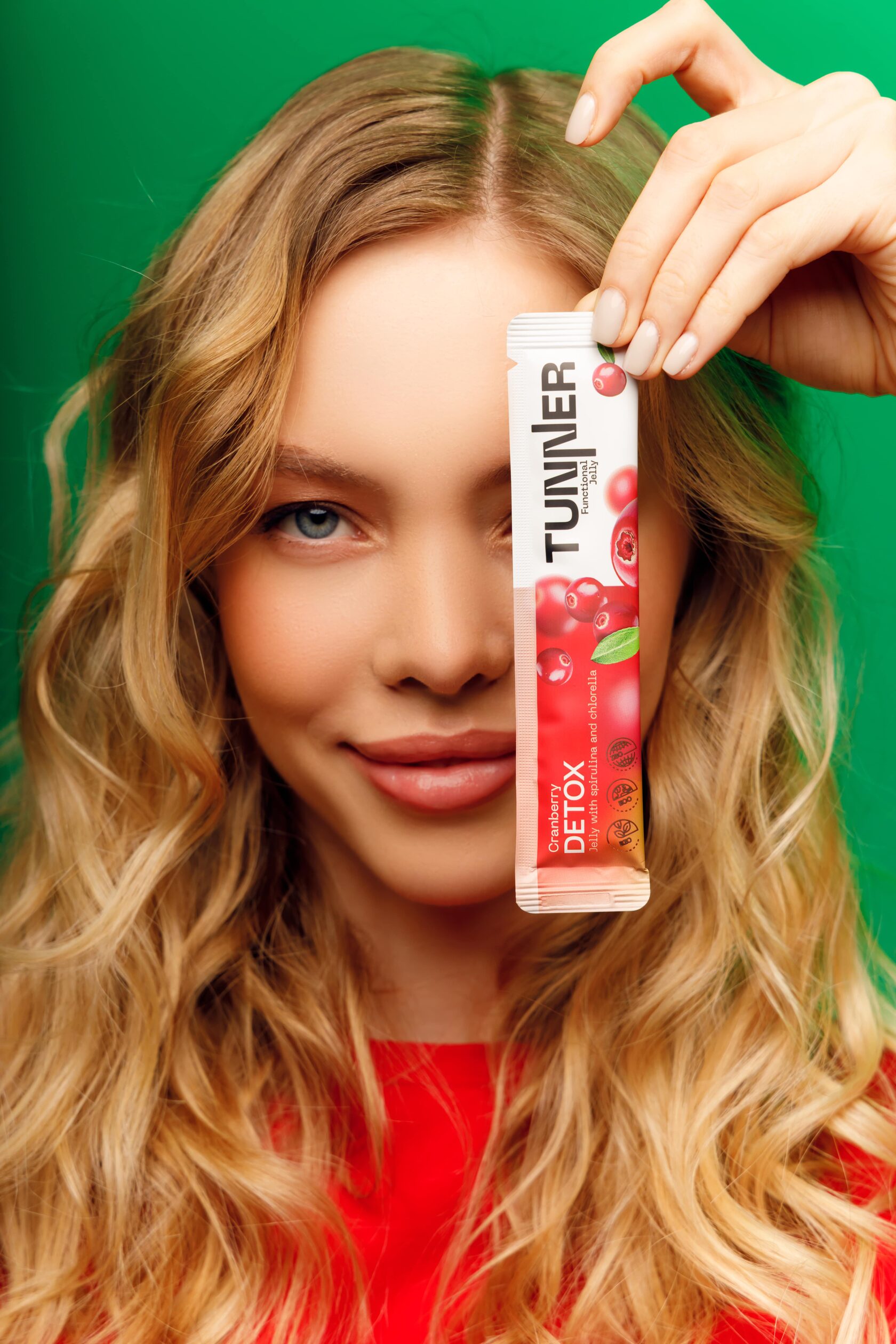 Функциональное желе Tunner DETOX со вкусом «Клюква»