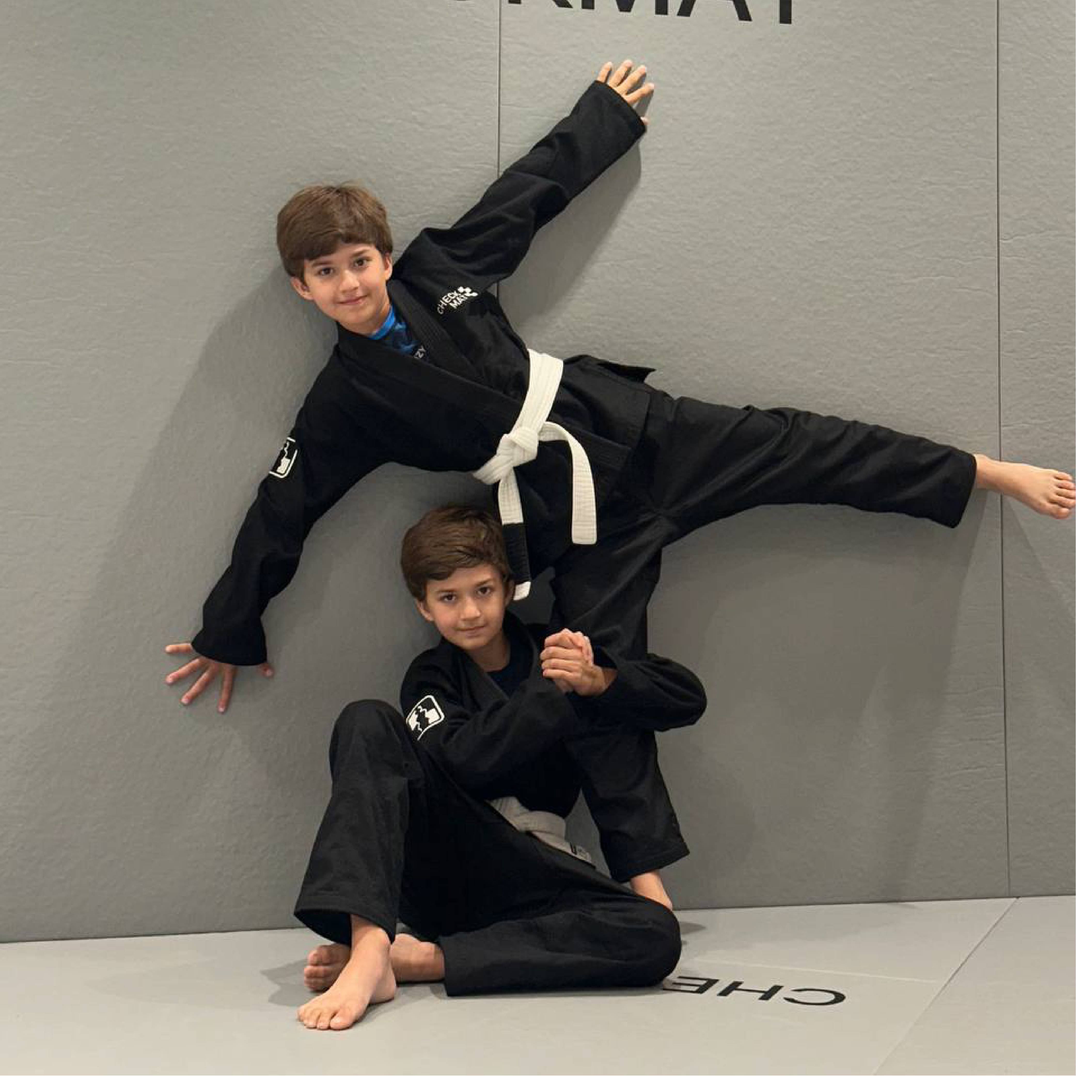 Кимоно для BJJ подростковое черное