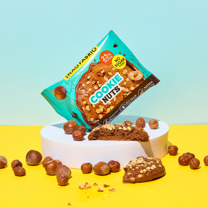Cookie Nuts Snaq Fabriq - Шоколадно-фундучное 35 г