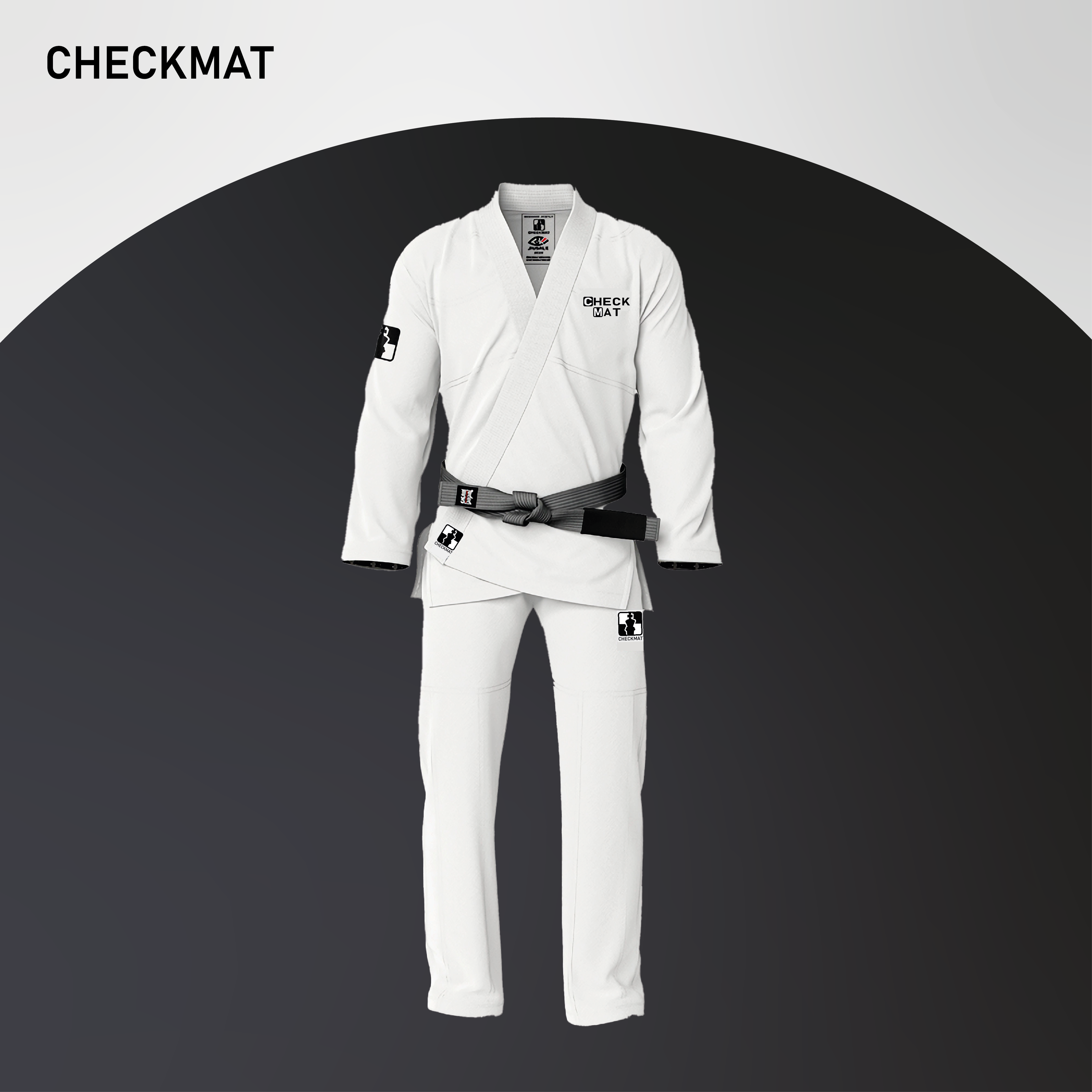 Кимоно для BJJ подростковое белое