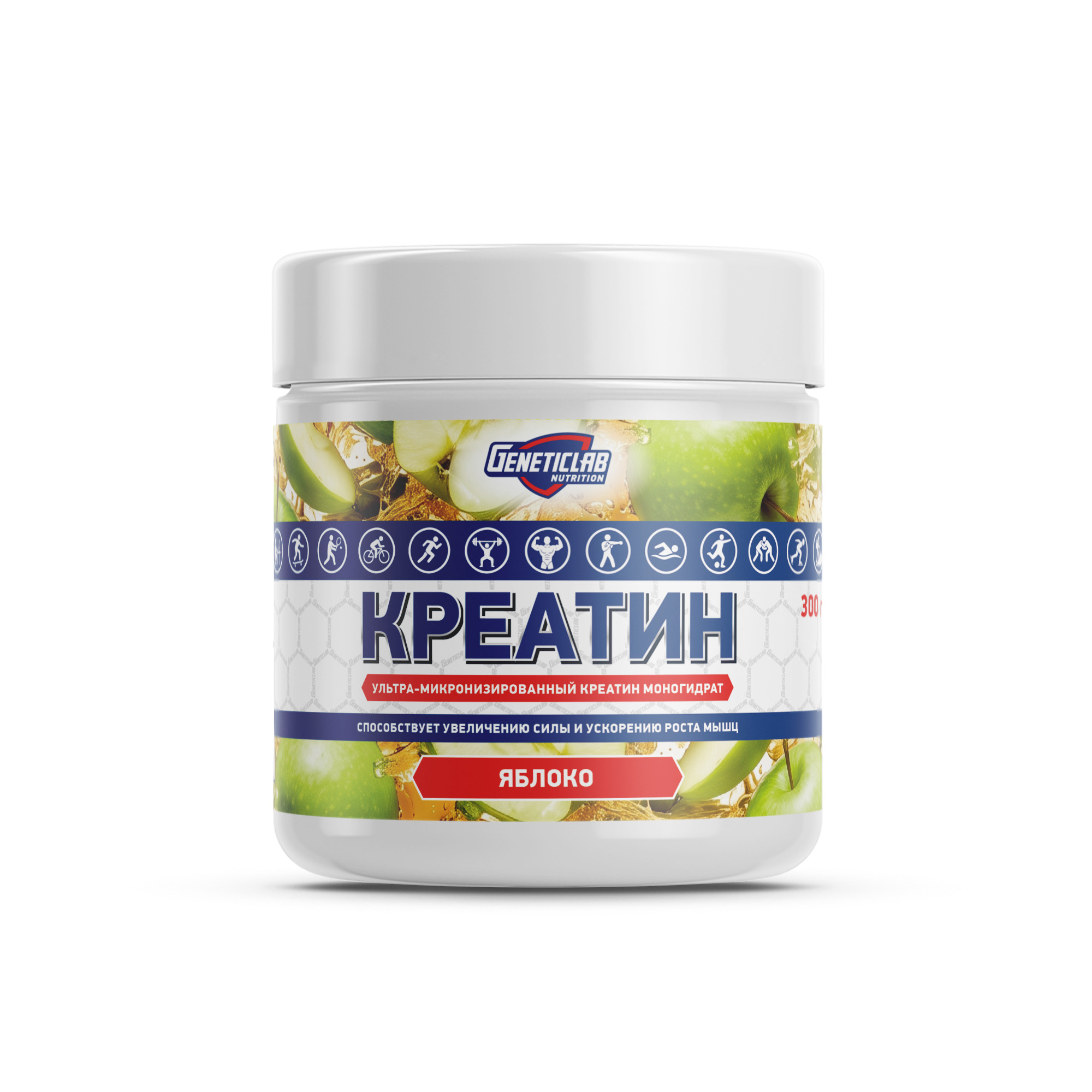 Креатин CREATINE 300 г Яблоко