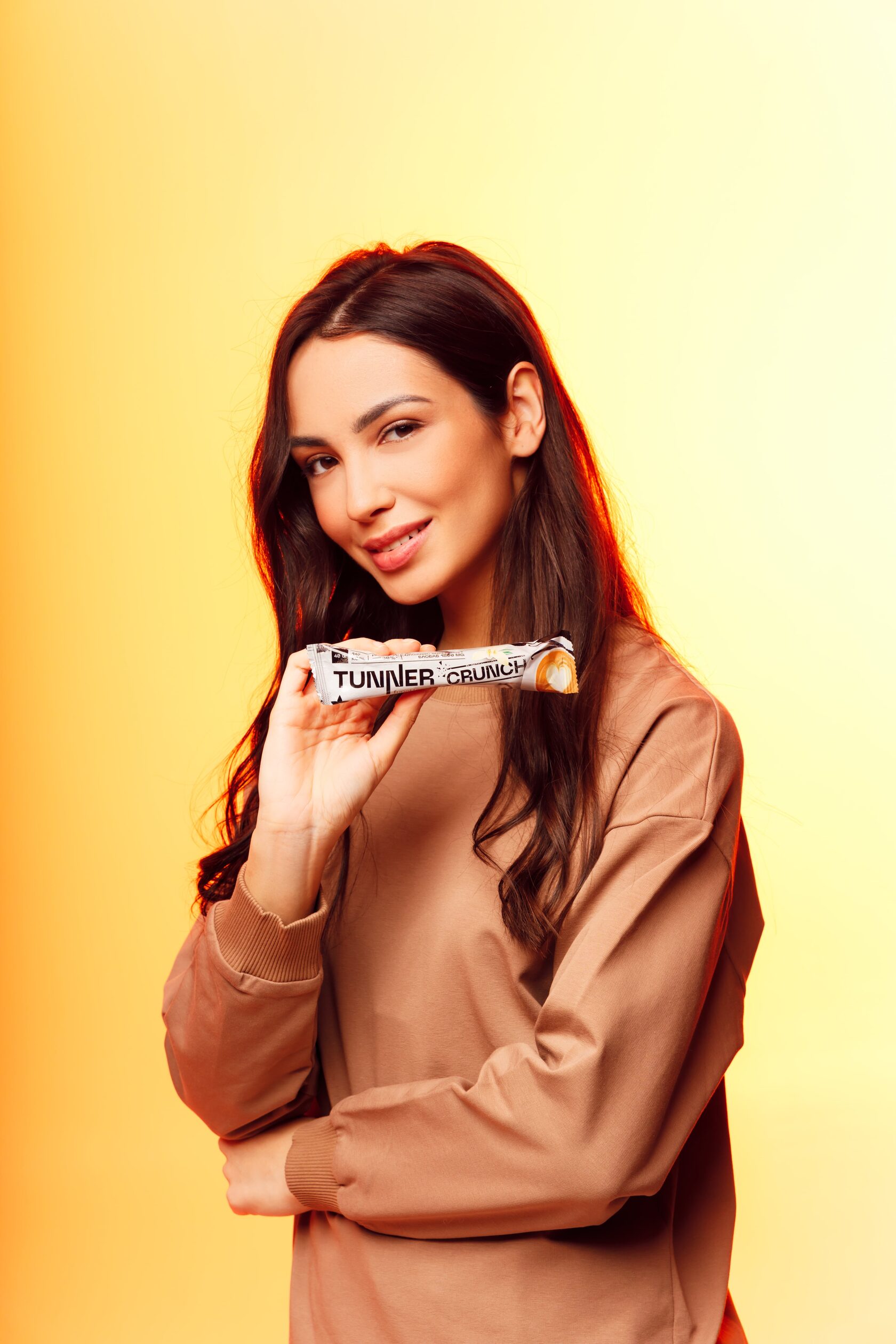 Функциональный батончик Tunner CRUNCH со вкусом «Ванильный капучино»