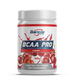 Аминокислоты Geneticlab BCAA PRO 500 г Вишня
