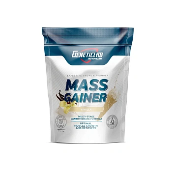 Гейнер Geneticlab MASS GAINER 1000 г Ваниль