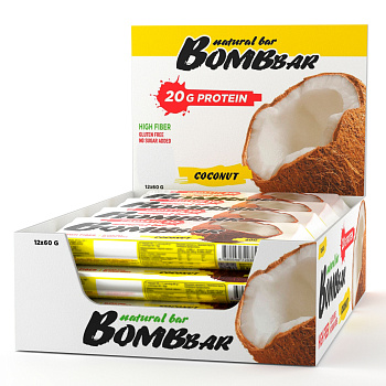 Протеиновый батончик Bombbar - Кокос